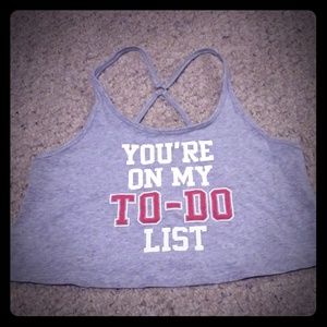 Victoria's Secret Tops - VS Christmas Crop top Victoria's Secret Tops - VS Christmas Crop top